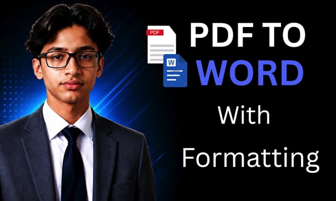 convert PDF to word with formatting