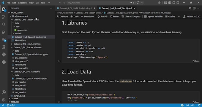 clean preprocess your data using python, pandas, and numpy