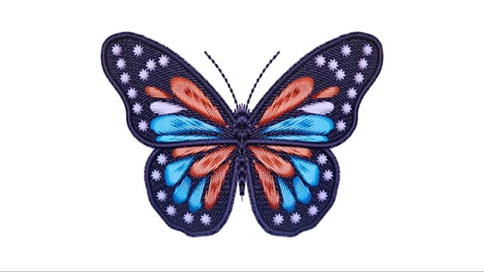 professional embroidery digitizing image and embroidery design