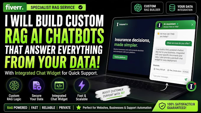 build a custom rag ai chatbot for your website