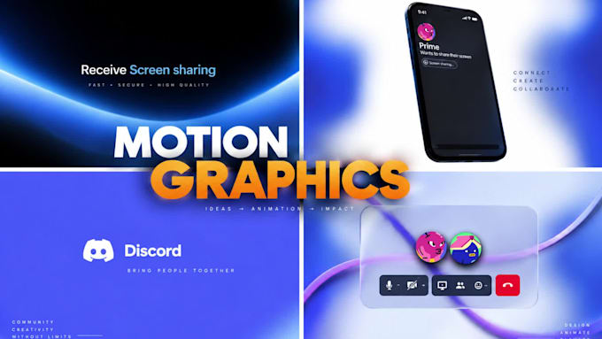 create professional motion graphics and animations