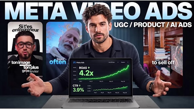 create video ads for meta, facebook and instagram