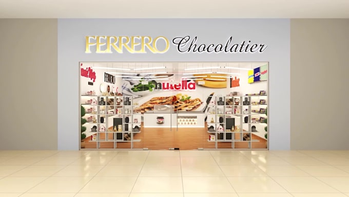 design creative shopfront, storefront retail shop interior
