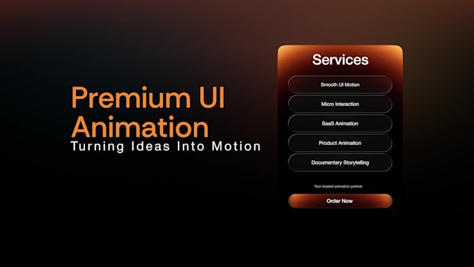 do premium animaiton for you