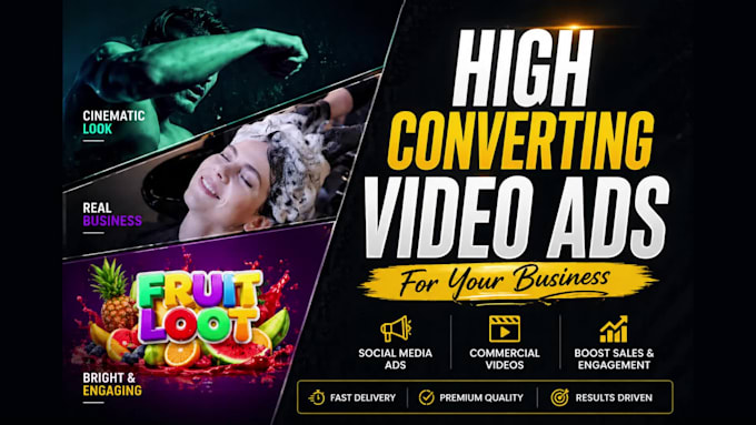 create high converting video ads for your business or brand