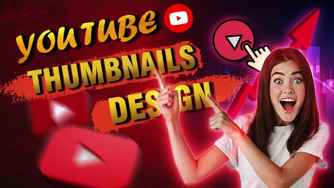 design atractive youtube thumbnails