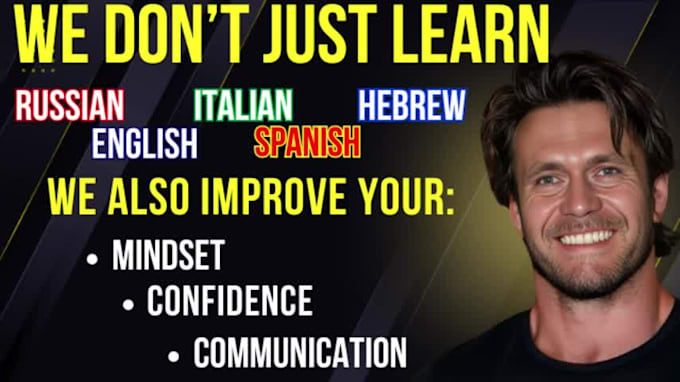 improve your confidence, communication and mindset through the english learning