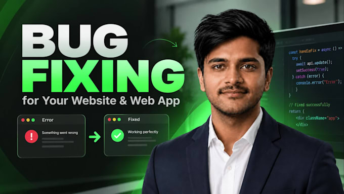 fix react javascript and website bugs