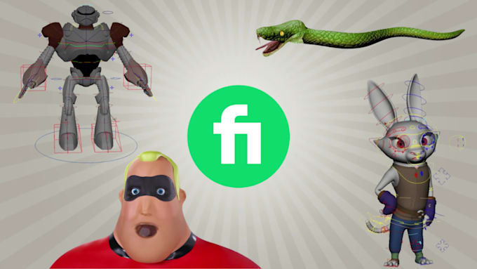 do blender character rigging by a professional rigger to ready animation