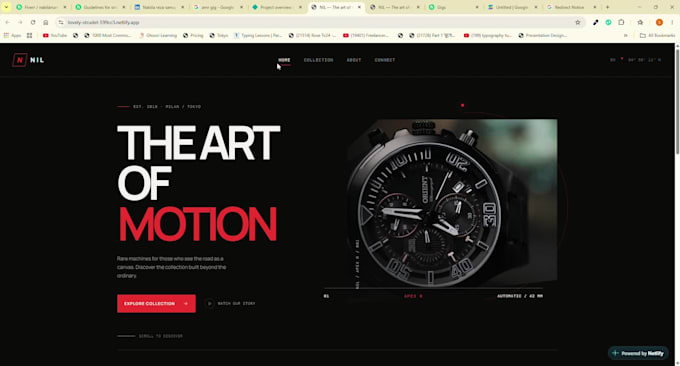 build frontend website using google ai studio