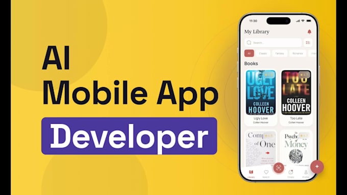 be your ai mobile app developer for android and ios app development