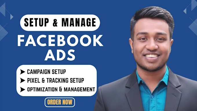 setup and manage meta facebook ads, advertising campaign and fb meta ads manager
