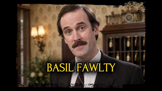 voice an energetic basil fawlty impression