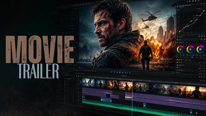 create an epic cinematic teaser and movie trailer