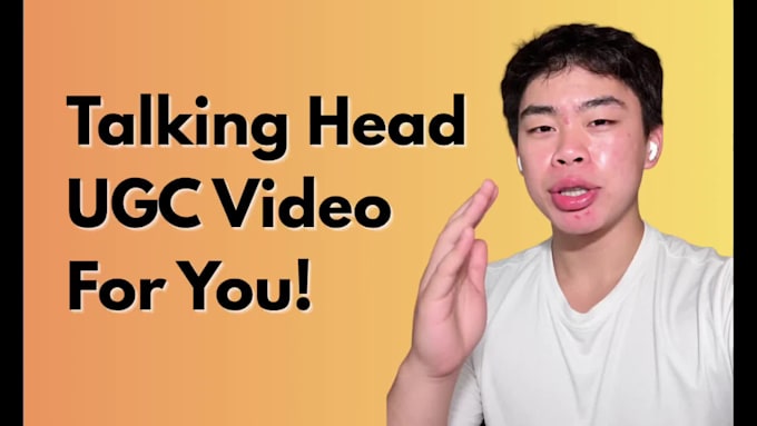 be your male ugc creator