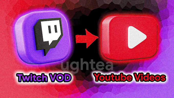 edit your twitch vod to youtube video