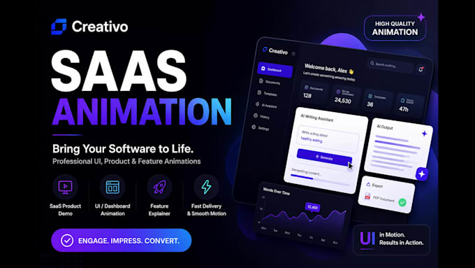 create engaging app and website animations