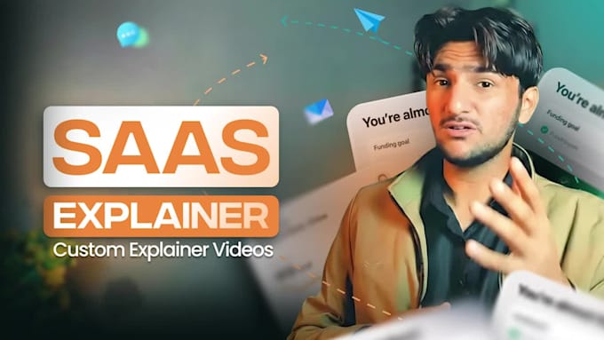 create saas explainer videos or custom 2d explainer videos