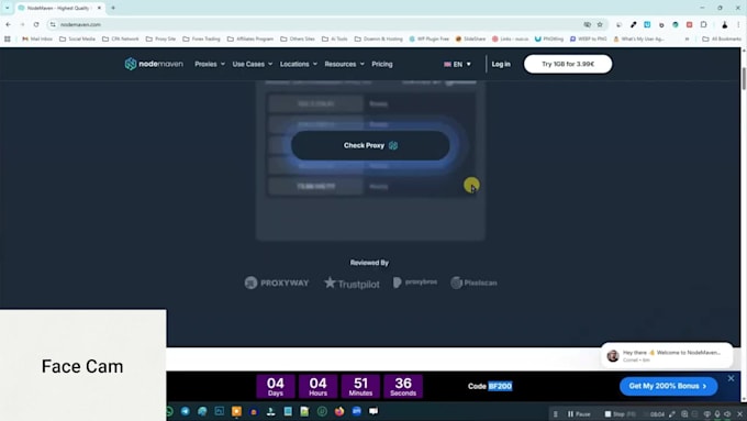 edit your video with your webcam overlay