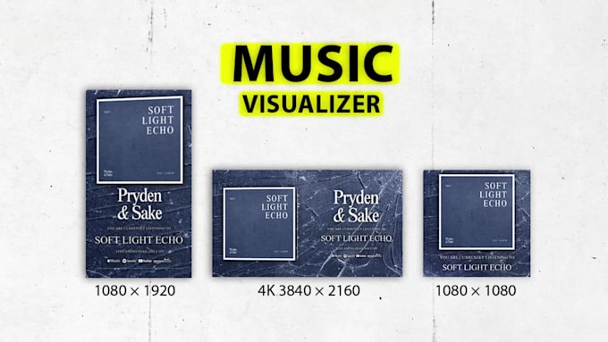 design audio spectrum music visualizer