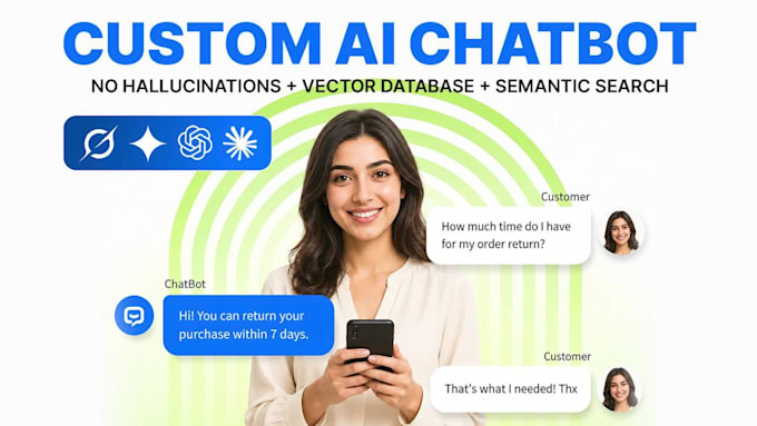 develop custom ai agent chatbot with rag and custom knowledge base