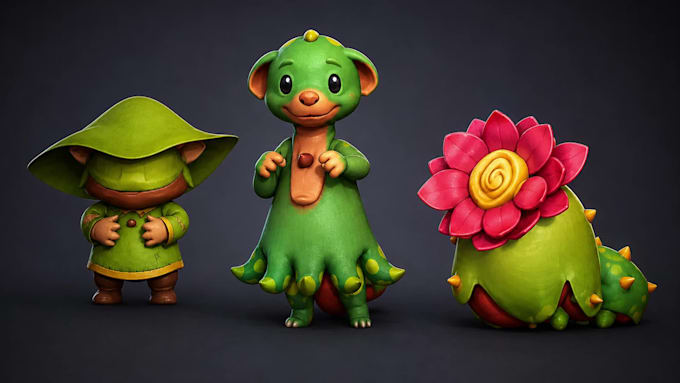 do 3d character rigging and animation for games and films