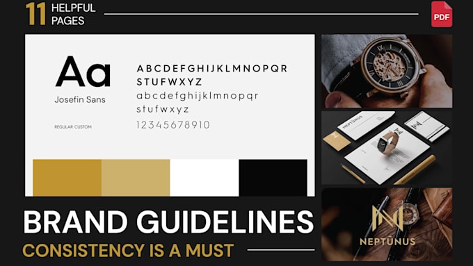 design complete brand identity and brand style guidelines