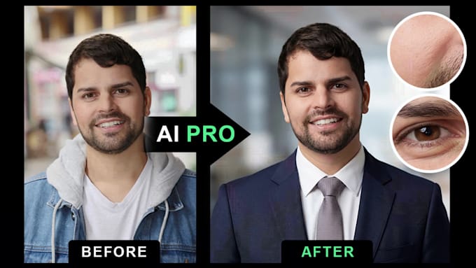 create pro linkedin ai headshot from your selfie