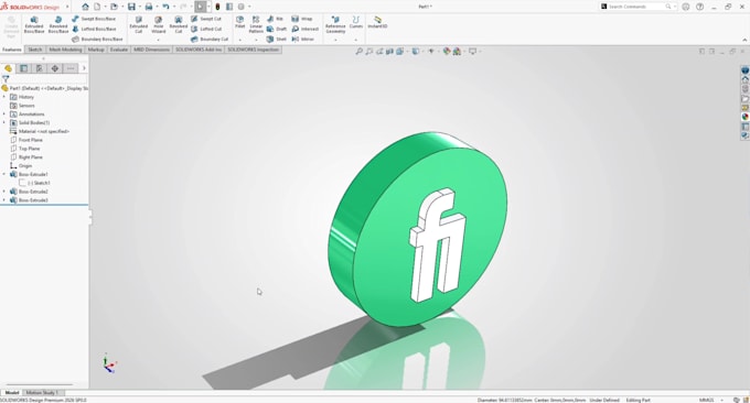 convert 2d logo into a 3d model for printing