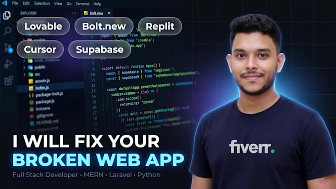 fix, debug and deploy your lovable , bolt or replit app