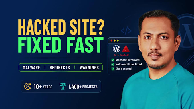 do wordpress malware removal and fix hacked wordpress site