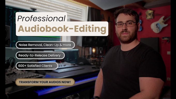 edit, enhance, and master your audiobook