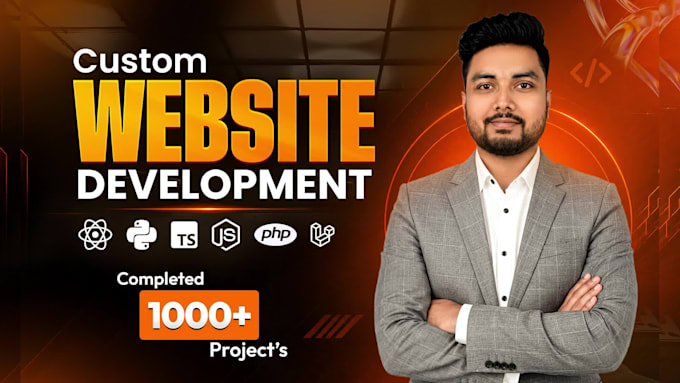 do full stack website design, development and build custom business website