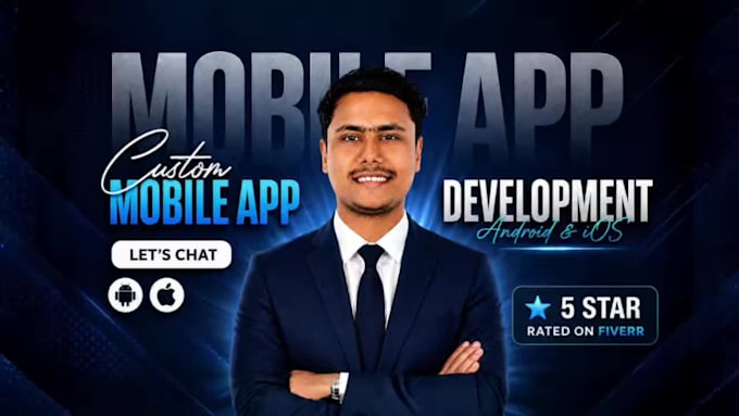 do ai mobile app development, android ios app flutter react native dev