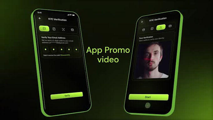 create app promo, saas promo video, website demo video