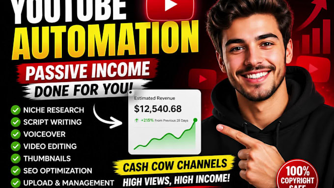 create a profitable youtube automation channel for passive income