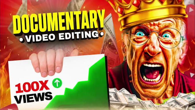 do professional documentary video editing and faceless video editing