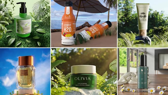 create 3d product mockups, packaging mockups and amazon product images