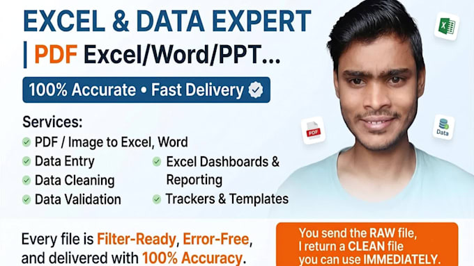 do data cleaning, data formatting, data visualization