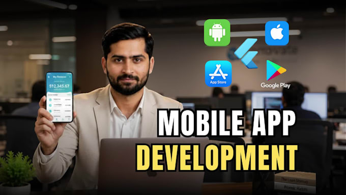 do mobile app development flutter app android ios app figma to flutter app
