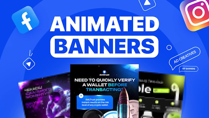 design customized animated GIF banners and social media ads