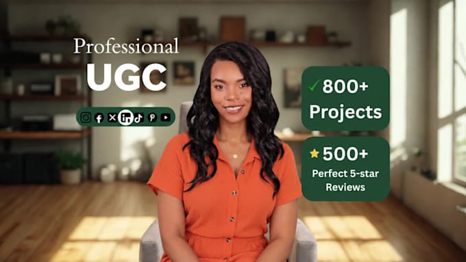 be your professional ugc creator for ads and more
