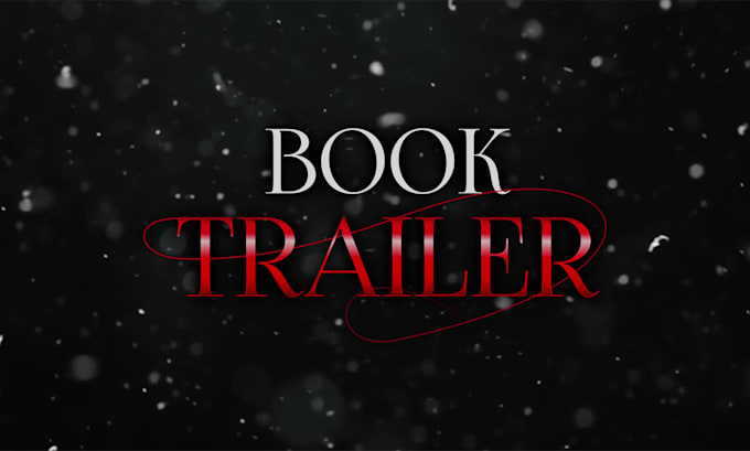 create a book trailer video without ai