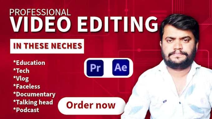 edit high retention all types of videos