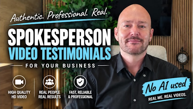 record an authentic testimonial video for your business