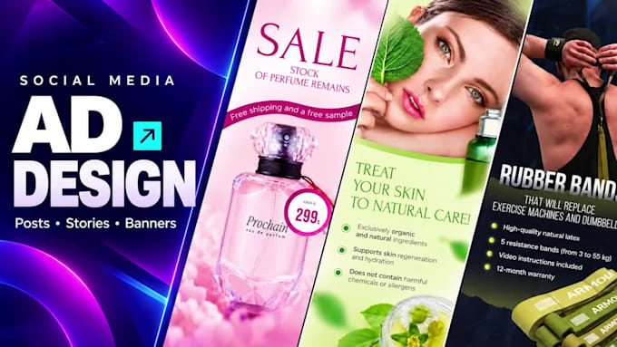 do instagram and meta ad design, static or animated