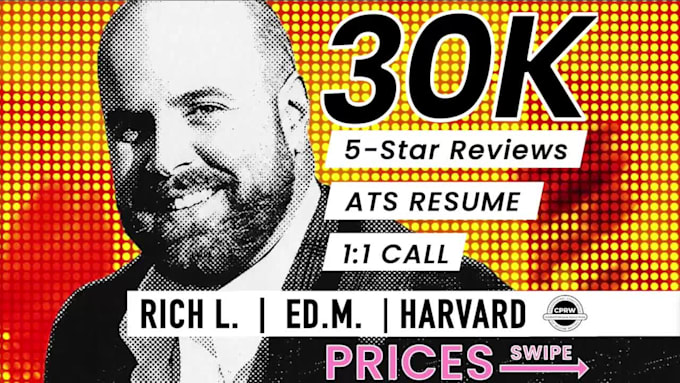 write and upgrade your resume, cv, cover letter, linkedin