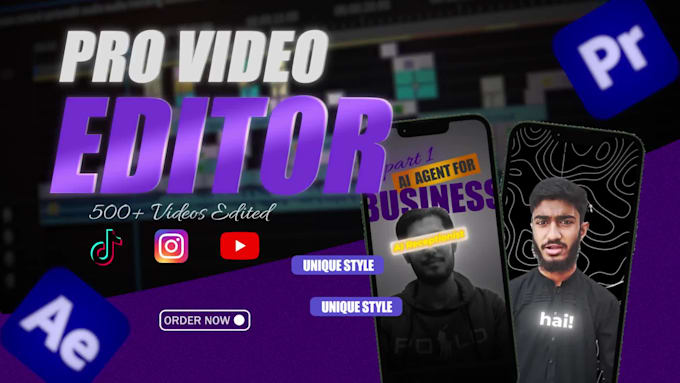 do viral talking head video editing