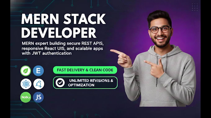 build a professional mern stack or full stack web application