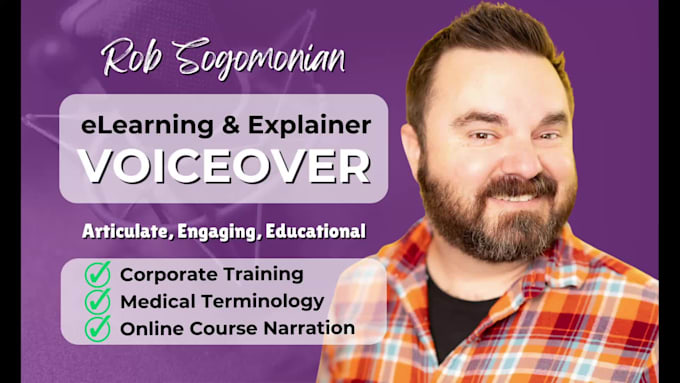 record your elearning, explainer, or educational voice over